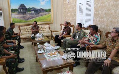 Dan Lanal Cilacap Kunjungi Bupati Banjarnegara