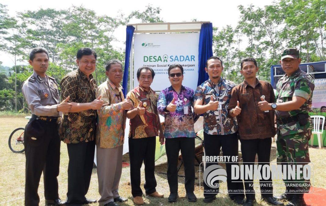 Bupati Canangkan Madukara Sebagai Desa Sadar Jaminan Sosial Ketenagakerjaan