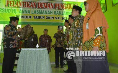Bupati Lantik Dewan Pengawas RSUD Hj. Anna Lasmanah
