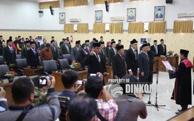 Pimpinan DPRD Banjarnegara Dilantik