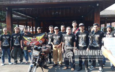Lewat Komunitas Motor, Bupati Ajak Anggota Patuhi Safety Riding