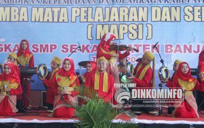 Lomba MAPSI Jenjang SMP Tingkat Kabupaten Berlangsung Meriah