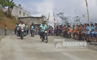 Bupati Ajak Forkopimda, OPD dan Masyarakat Touring Motor ke jalan Duren