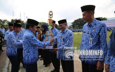 Upacara Peringatan HUT Korpri Ke-48 Tingkat Kabupaten Banjarnegara