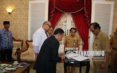 Dindukcapil Kembali Jalin Kerjasama Pemanfaatan Data Kependudukan