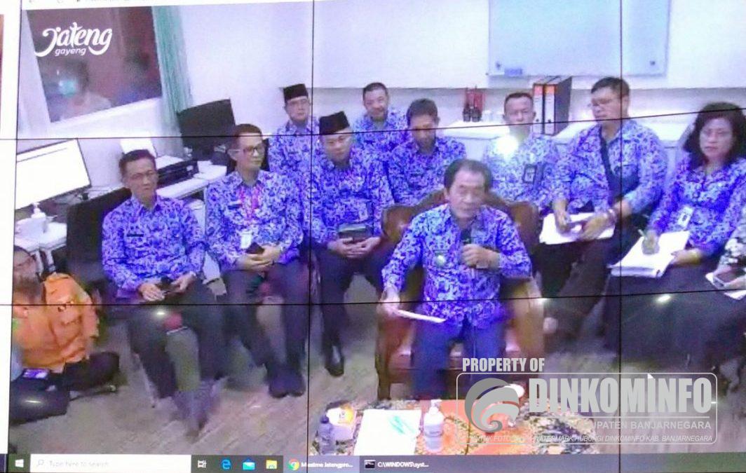 Video Conference Gubernur – Bupati
