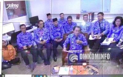 Video Conference Gubernur – Bupati