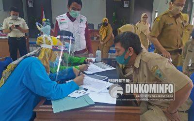 Dinas Kesehatan Banjarnegara Gelar Rapid Tes Bagi ASN
