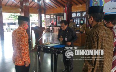 Bupati Resmi Melantik Tiga Kepala Dinas Baru