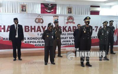 Peringatan Hari Bhayangkara ke-74, Sederhana namun Tetap Penuh Makna