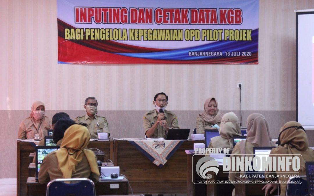 BKD Banjarnegara Genjot Inputing Data, Antisipasi Keterlambatan KGB