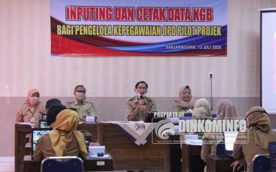 BKD Banjarnegara Genjot Inputing Data, Antisipasi Keterlambatan KGB