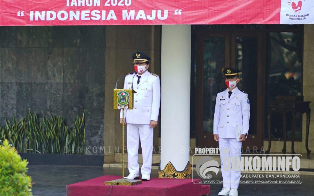 Upacara Peringatan HUT Ke-75 RI Berlangsung Khidmat