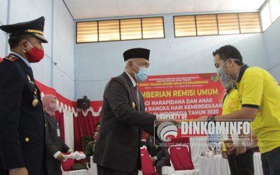 59 Narapidana Rutan Banjarnegara Terima Remisi 17 Agustus