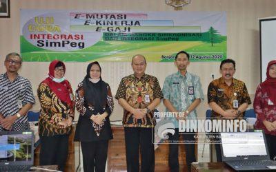 Uji Coba Sinkronisasi Simpeg – BKD Banjarnegara Inisiasi Keterpaduan Data Kepegawaian