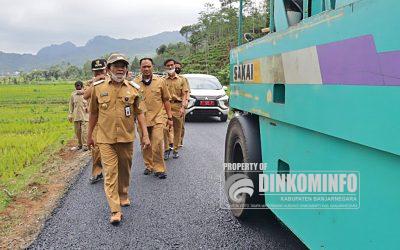 Dusun Gunungsari Gunung Langit Baru Pertama Kali Diaspal