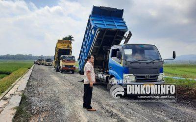 Digelontor 24 M, Jalan Wilayah Mandiraja Siap Moncer