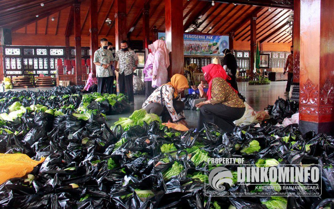 TP PKK Kabupaten Banjarnegara gelar “Peduli Petani Sayur” di Pendopo