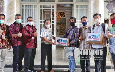Telkom Bantu 250 Paket Sembako dan Masker untuk Penanganan Covid-19 di Banjarnegara