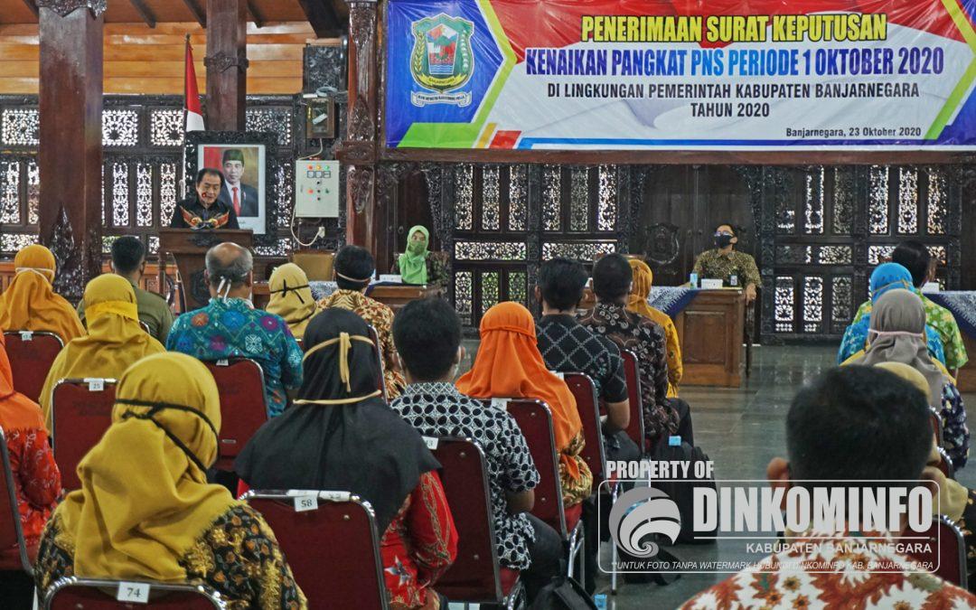 Kenaikan Pangkat, PNS Banjarnegara Minum Susu Bareng