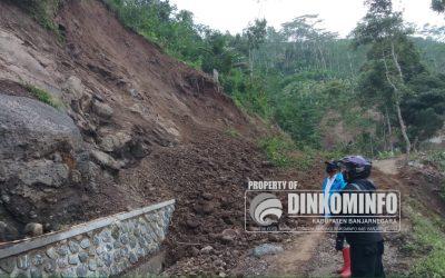 Hujan Terus, Banjarnegara Bagian Utara Terjadi Longsoran Lagi