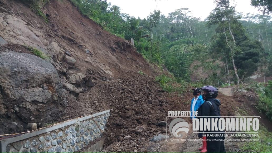 Hujan Terus, Banjarnegara Bagian Utara Terjadi Longsoran Lagi