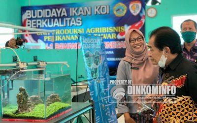 Bupati Dukung Kreativitas Program Pengembangan Sekolah di SMK 1 Bawang