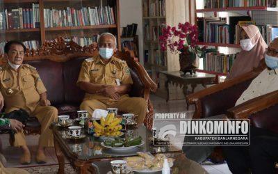 Jelang Hari Jadi, Forkopimda Lakukan Anjangsana ke Bupati-Wabup Banjarnegara Periode Pendahulu