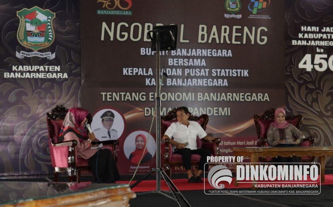 Ngobrol Ekonomi di Masa Pandemi, Pertumbuhan Ekonomi Banjarnegara di atas Jateng dan Nasional