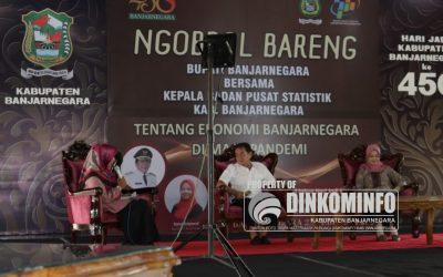 Ngobrol Ekonomi di Masa Pandemi, Pertumbuhan Ekonomi Banjarnegara di atas Jateng dan Nasional