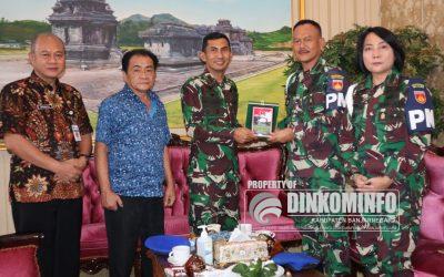 Danpomdam IV/Diponegoro Kunjungi Veteran Soegeng Boedhiarto di Banjarnegara