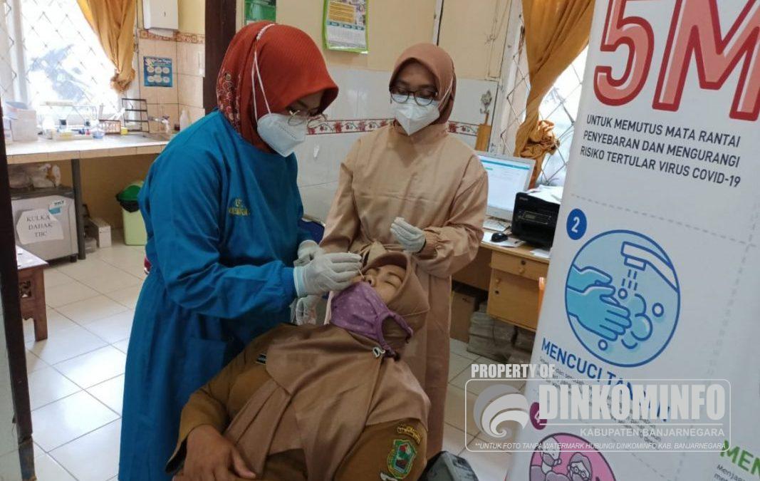 Jelang Pembelajaran Tatap Muka, Ratusan Guru Test Rapid Antigen