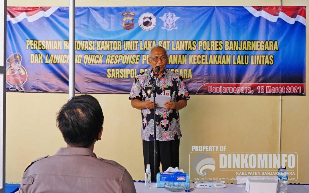 Wabup Syamsudin Dukung Inovasi Quick Response Satlantas Polres Banjarnegara