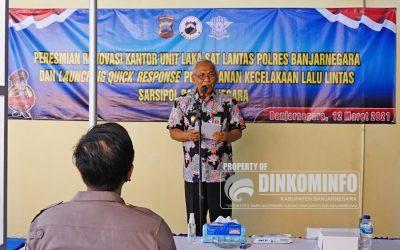 Wabup Syamsudin Dukung Inovasi Quick Response Satlantas Polres Banjarnegara
