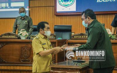 Empat Raperda Ditetapkan Menjadi Perda hari ini