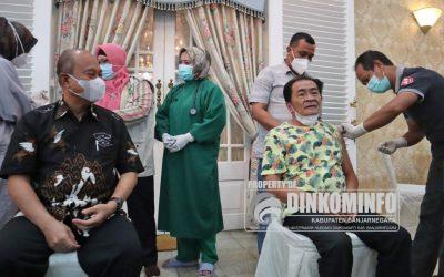 Bupati Banjarnegara Punya Riwayat Jantung Coroner, Tapi Tetap Jalani Vaksin Covid-19