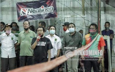 Bupati Dukung Turnamen Bola Voley untuk Tingkatkan Prestasi Olah Raga