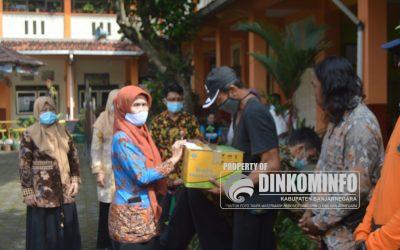 Gansabara Berbagi Salurkan 300 Lebih Paket Sembako