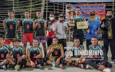 Turnamen Voli Antar Desa Makin Seru, Terbukti Masyarakat Rindu Olahraga