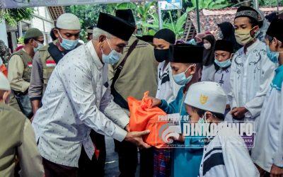 Yatim Piatu dan Duafa dari 5 Kecamatan Terima Santunan Akbar Yasin