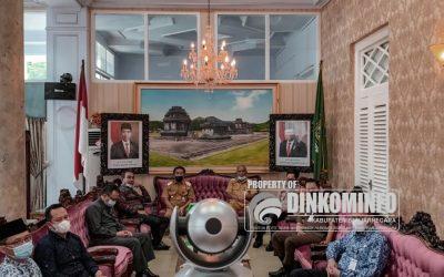 Forkopimda Banjarnegara Ikuti Halalbihalal “Virtual” bersama Gubernur dan Wagub Jateng