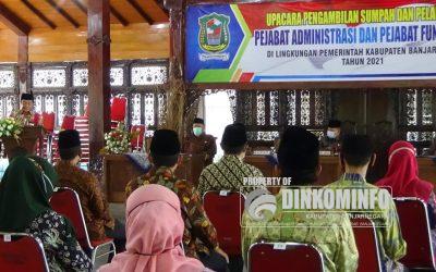Pelantikan 57 Pejabat Struktural dan 1 Fungsional, ada 6 Camat baru