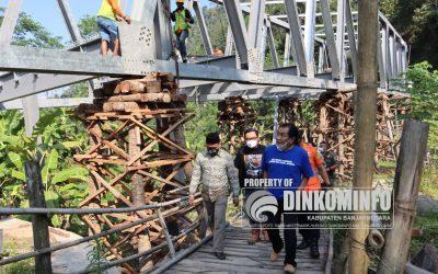 Jembatan Plipiran Terus Dikebut, Kini Sudah 80 Persen