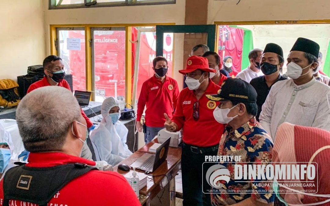 BIN gelar vaksinasi massal dan bagi sembako di Banjarnegara