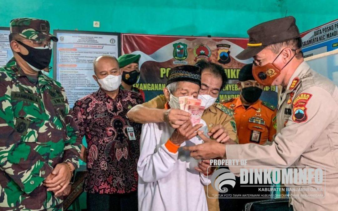 Berkat JPS, Mbah Kuswan Tersantuni di Tengah Pandemi