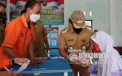 BLT JPS PPKM Level III Lanjutan dibagi pada hari pertama di Banjarnegara
