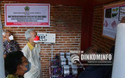 Warga Pegundungan Manfaatkan Gas Rawa Untuk Memasak