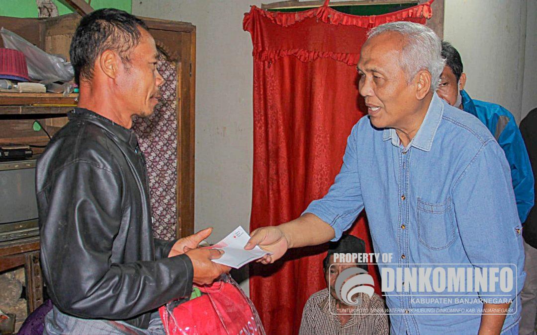 Tinjau Longsor Mlaya, Plh Bupati Sampaikan Belasungkawa Untuk Korban Meninggal Terdampak Bencana