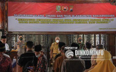 Silaturahmi Ulama, Umaro dan FKUB Bangun Kesadaran Bersama Hadapi Pandemi Covid-19