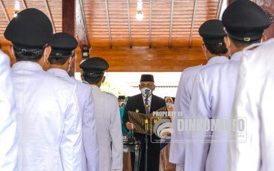 Pesan Plh Bupati pada Kades Terlantik : Jadilah Sosok yang Dewasa dan Profesional